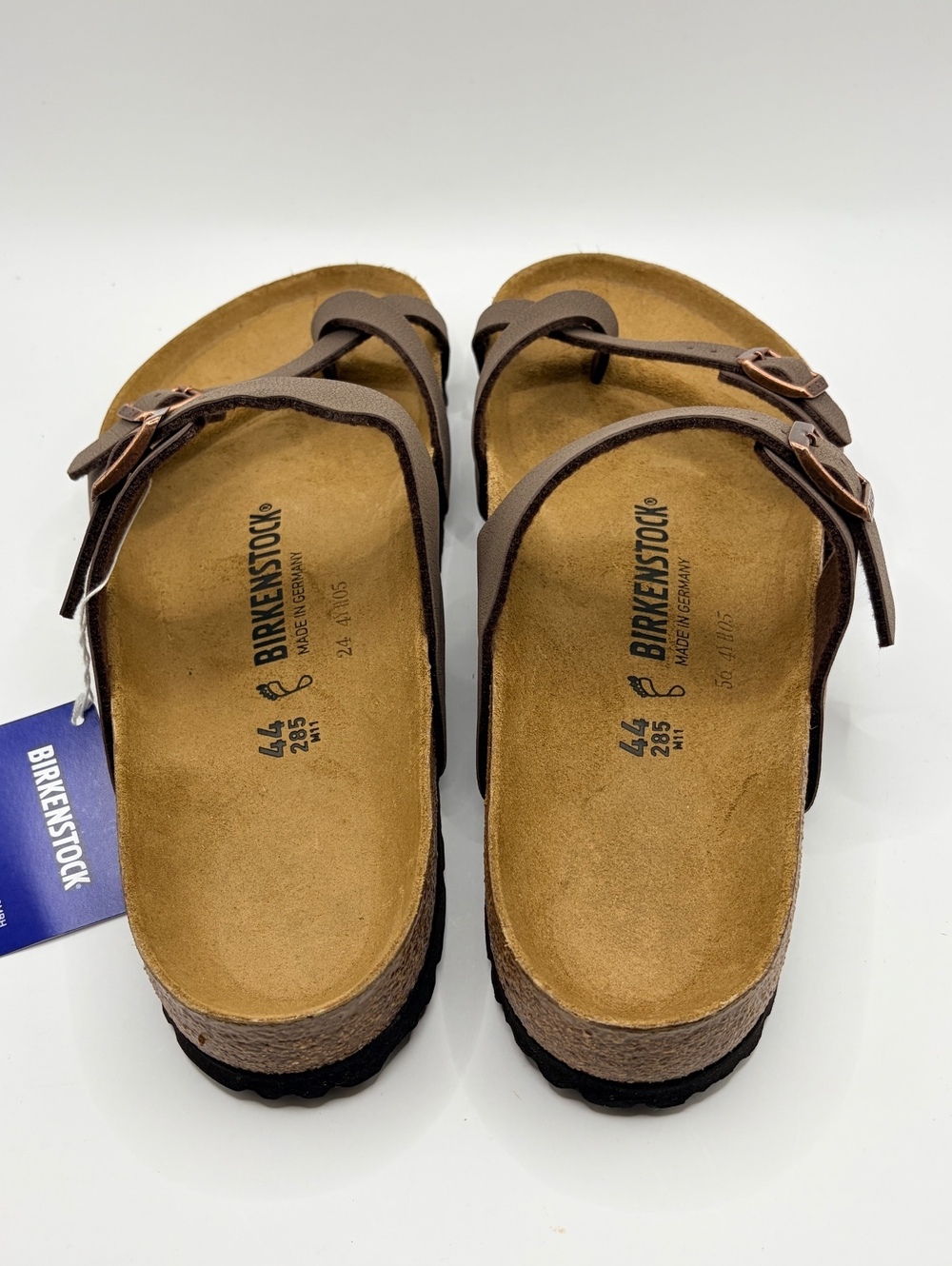 Birkenstock Mayari sandals in Mocca Brown Size 44 / 11 Men - Picture 2 of 6